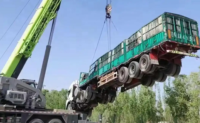 高要区道路脱困救援案例